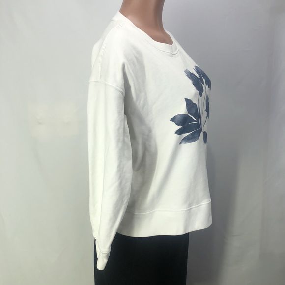 J.Crew Sweater White Knit Cotton Crew Women's XSMALL White - Picture 8 of 15